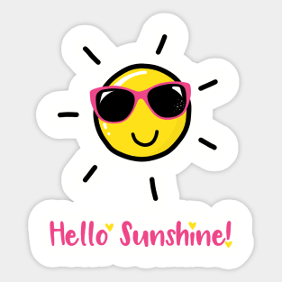 Hello Sunshine Sticker